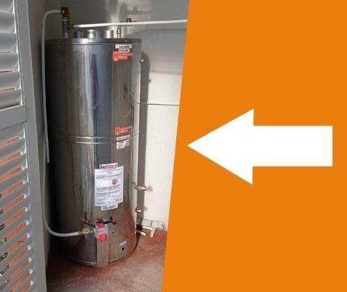 calentador acumulador de agua a gas